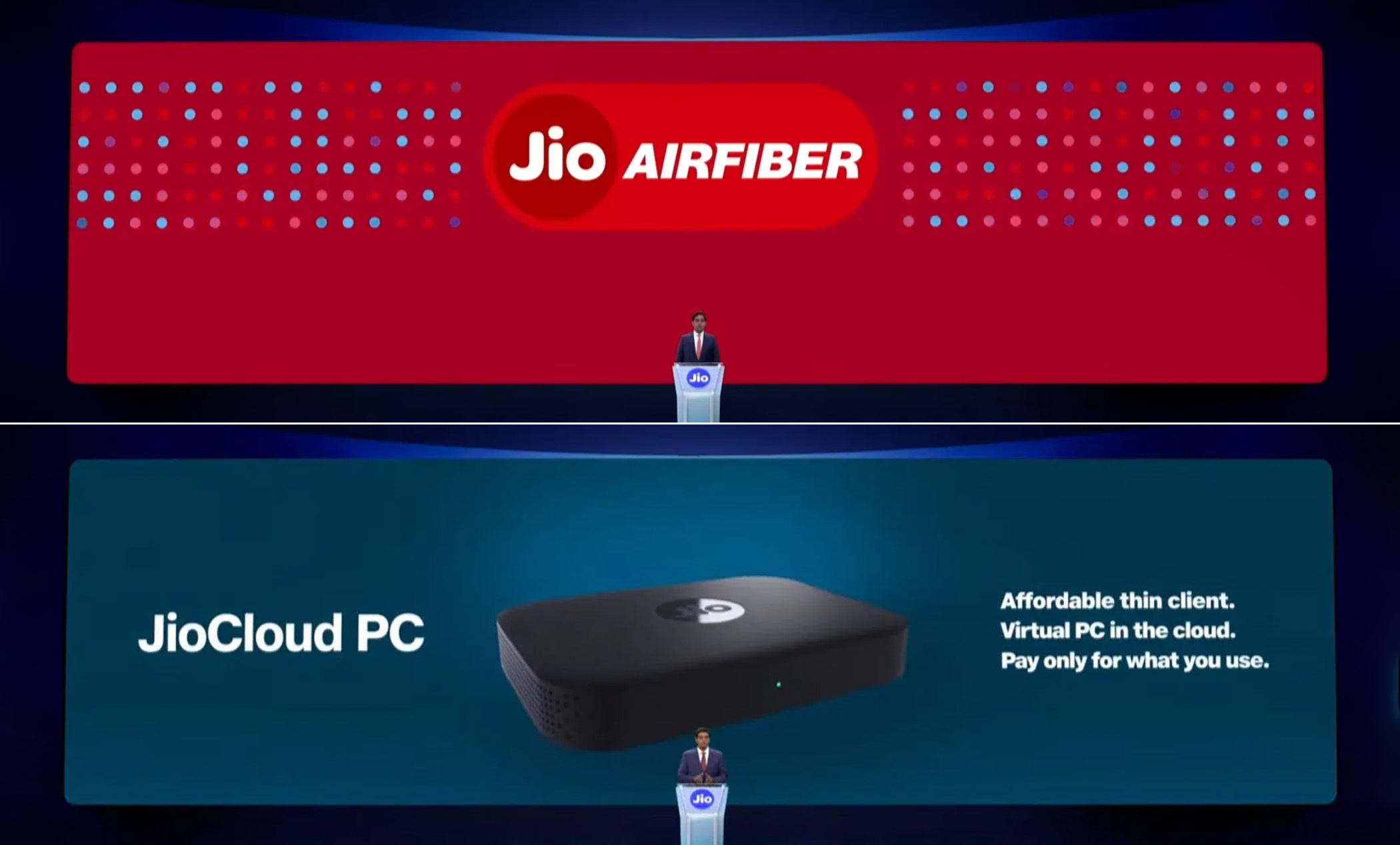 Reliance Jio AI Cloud launch at AGM 2025