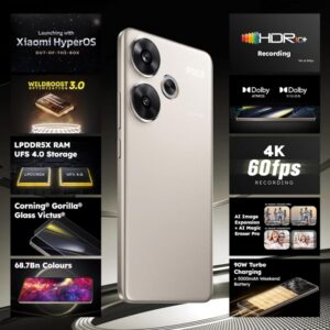 Poco F6 12gb 256gb Titanium Color 