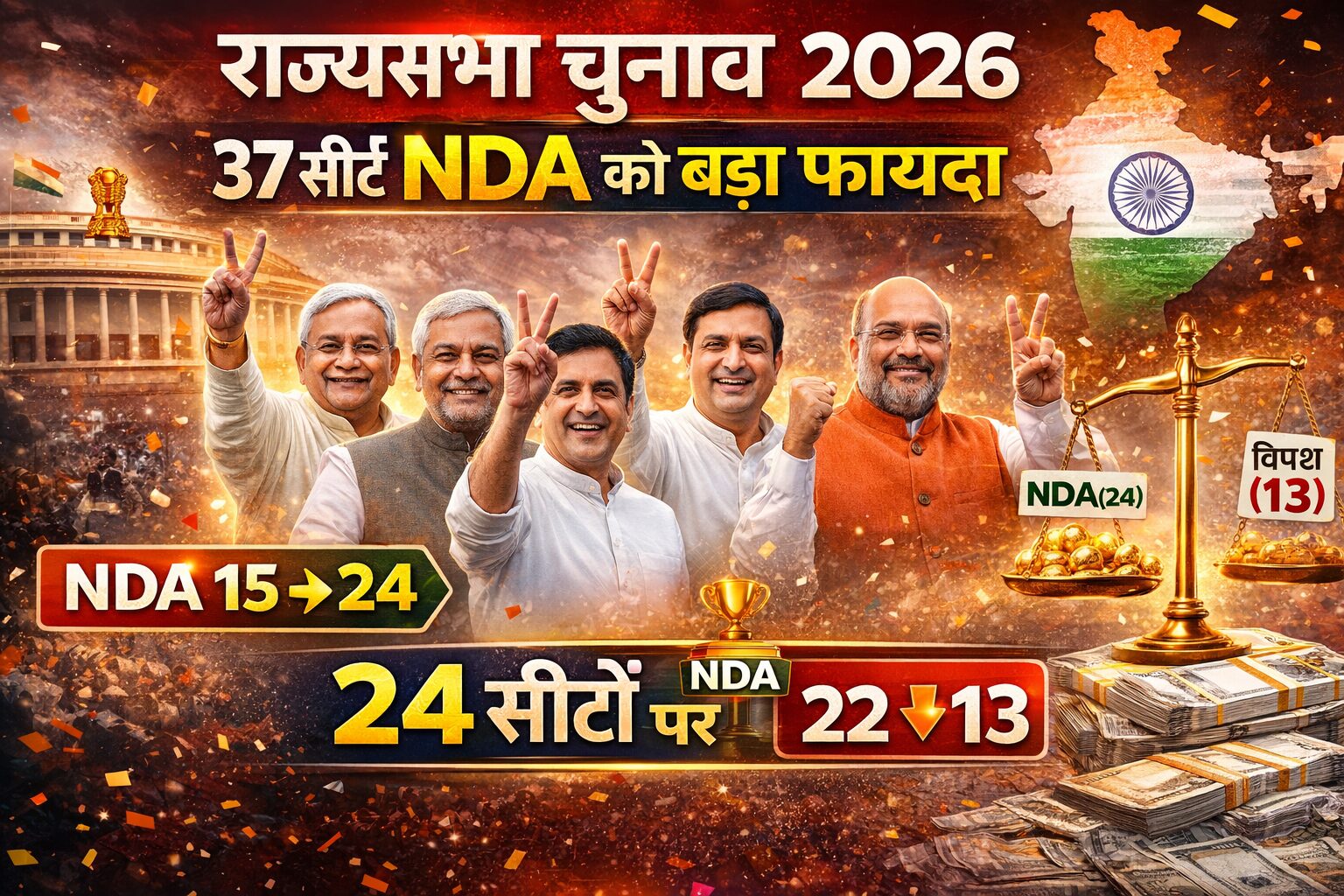 Rajya Sabha Election 2026 Result