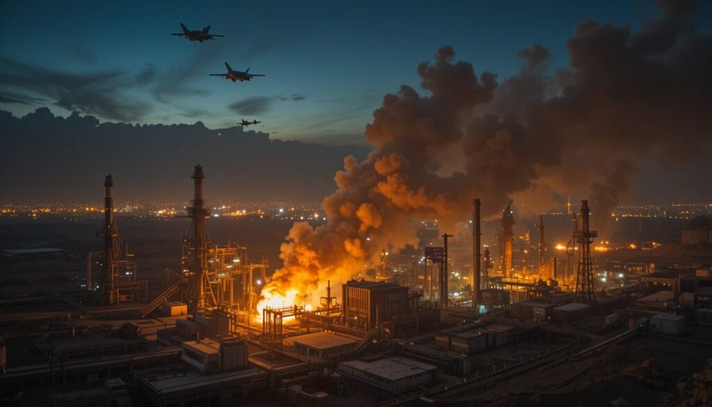 Iran Gas Field Airstrike