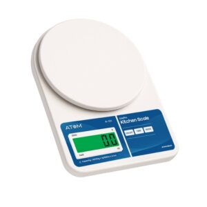 
ATOM ALISTON K1 Series Digital Kitchen Weighing Scale 10 kg, Electronic Weight Machine with LCD Display for Baking, Cooking, Food & Diet, SF-400/A121....