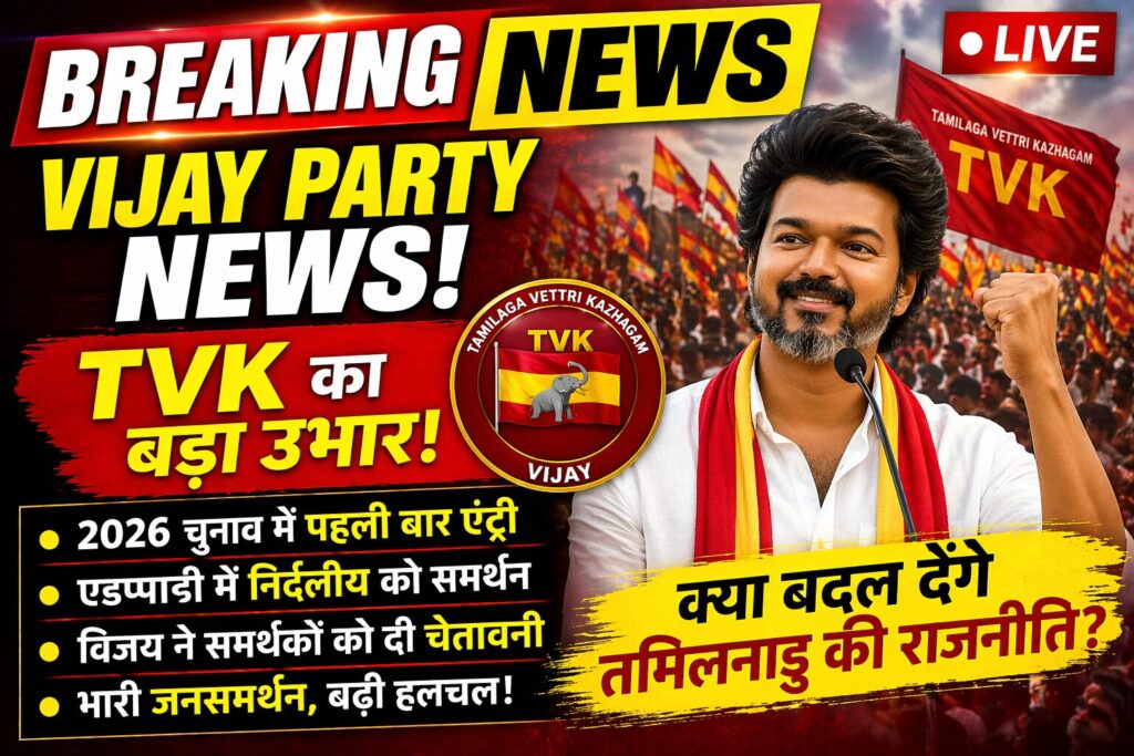 Thalapathy Vijay political entry