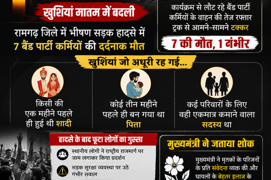 रामगढ़ सड़क हादसा