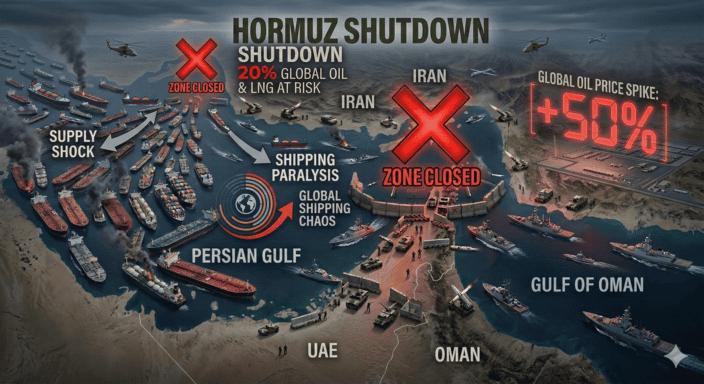 Hormuz Strait Crisis 2026 impact on India and global oil market
