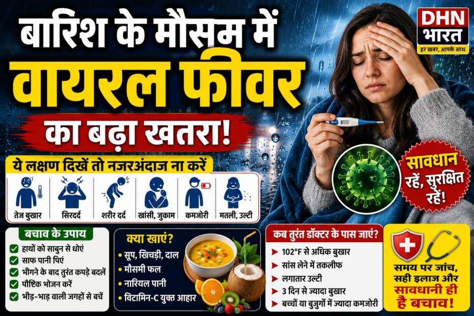 Viral Fever in Monsoon