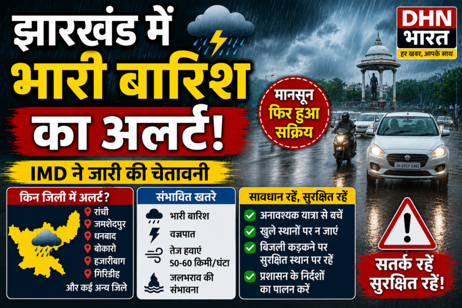 Jharkhand Weather Today